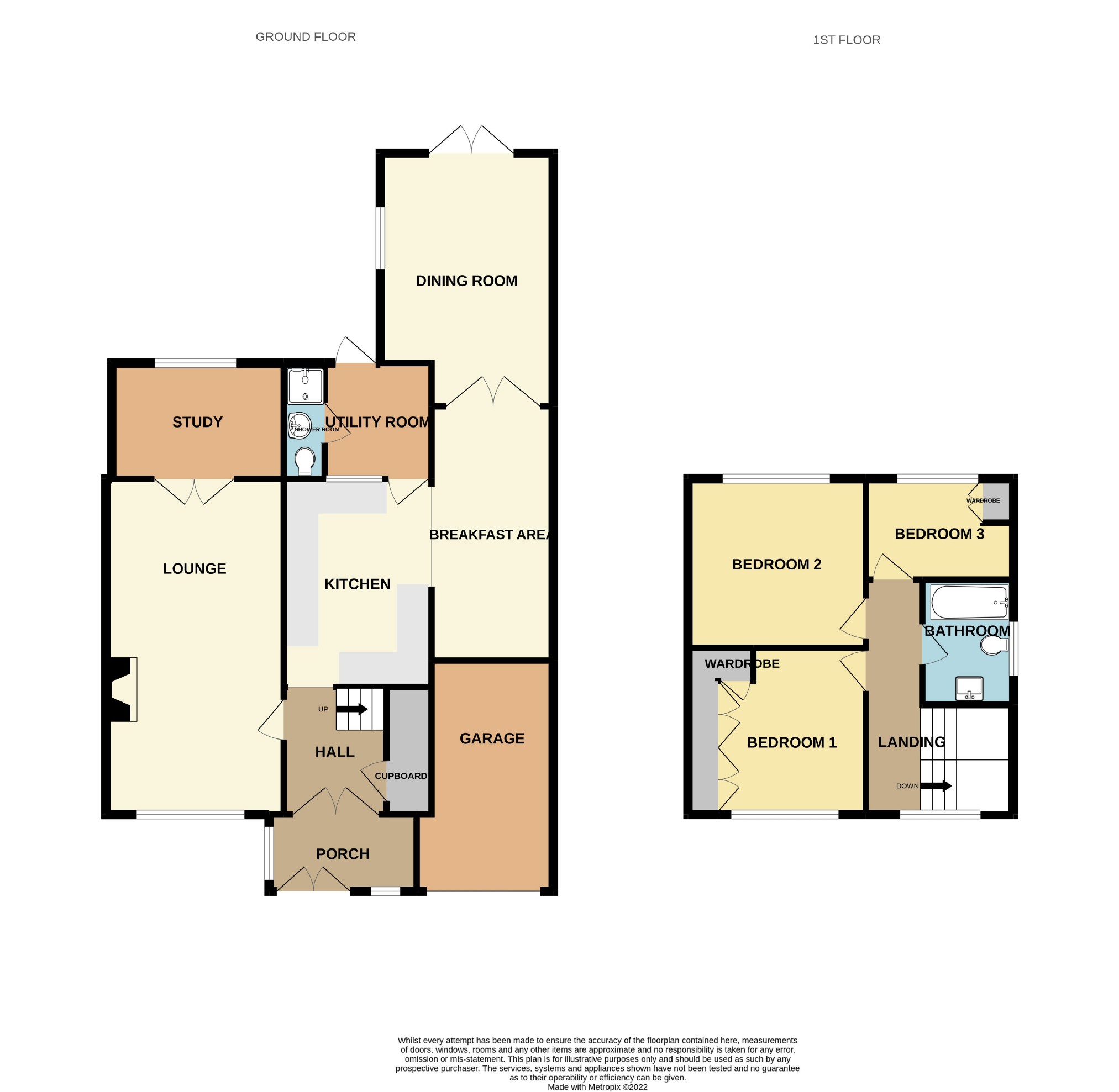 Floorplans For Hillcrest Road, Romsley, B62