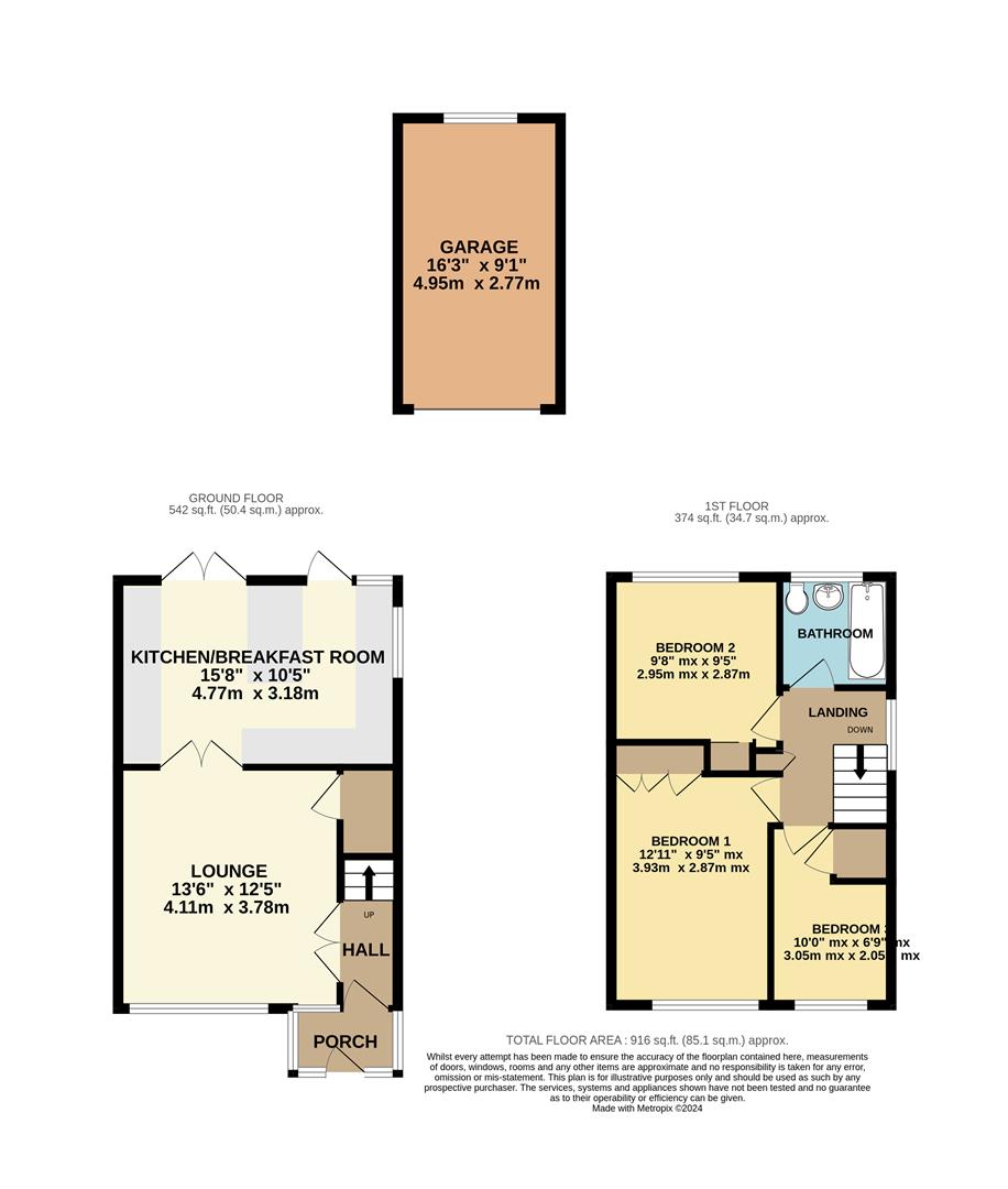 Floorplans For Yew Tree Hills, Dudley