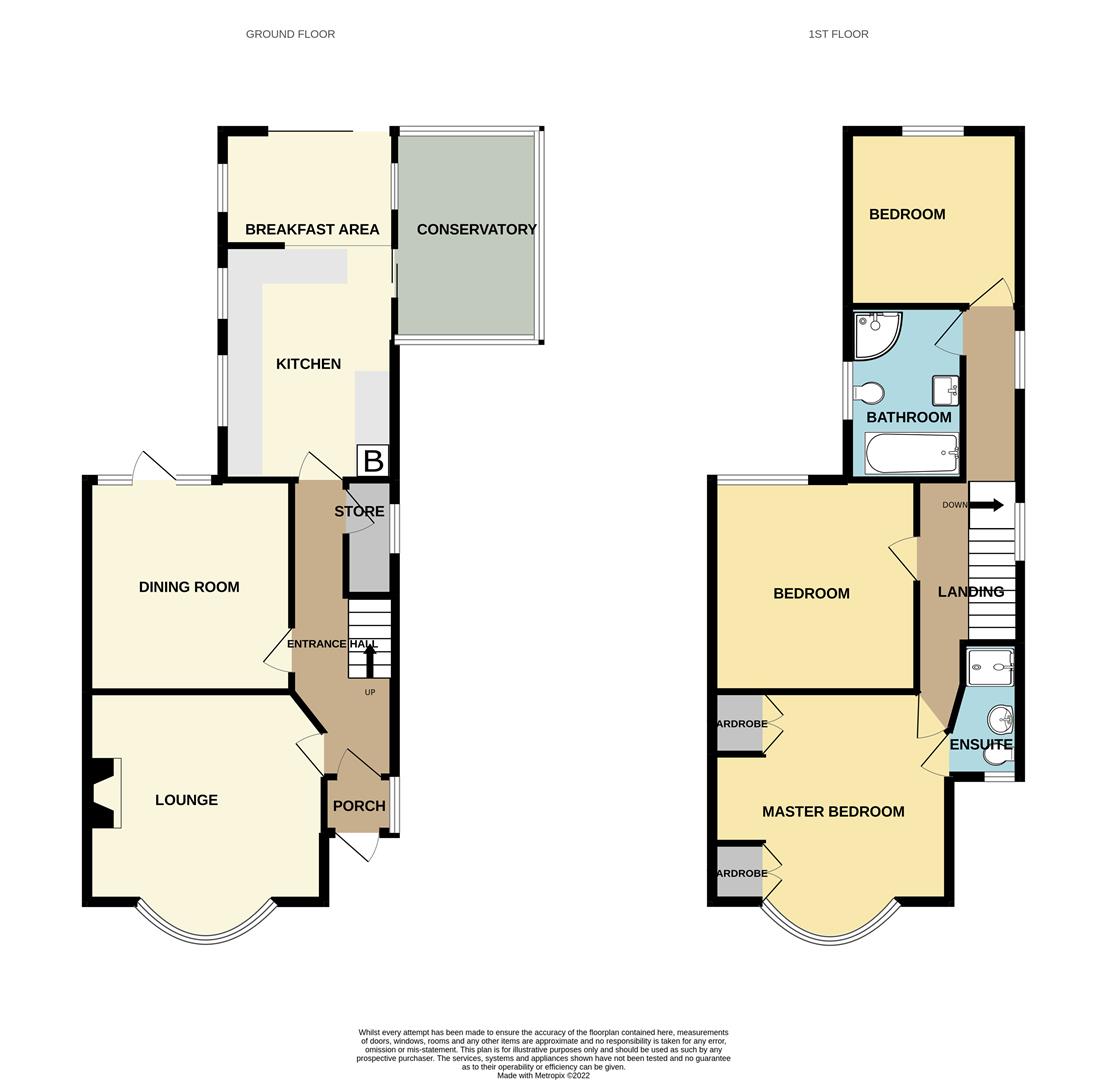 Floorplans For Barrs Road, Cradley Heath