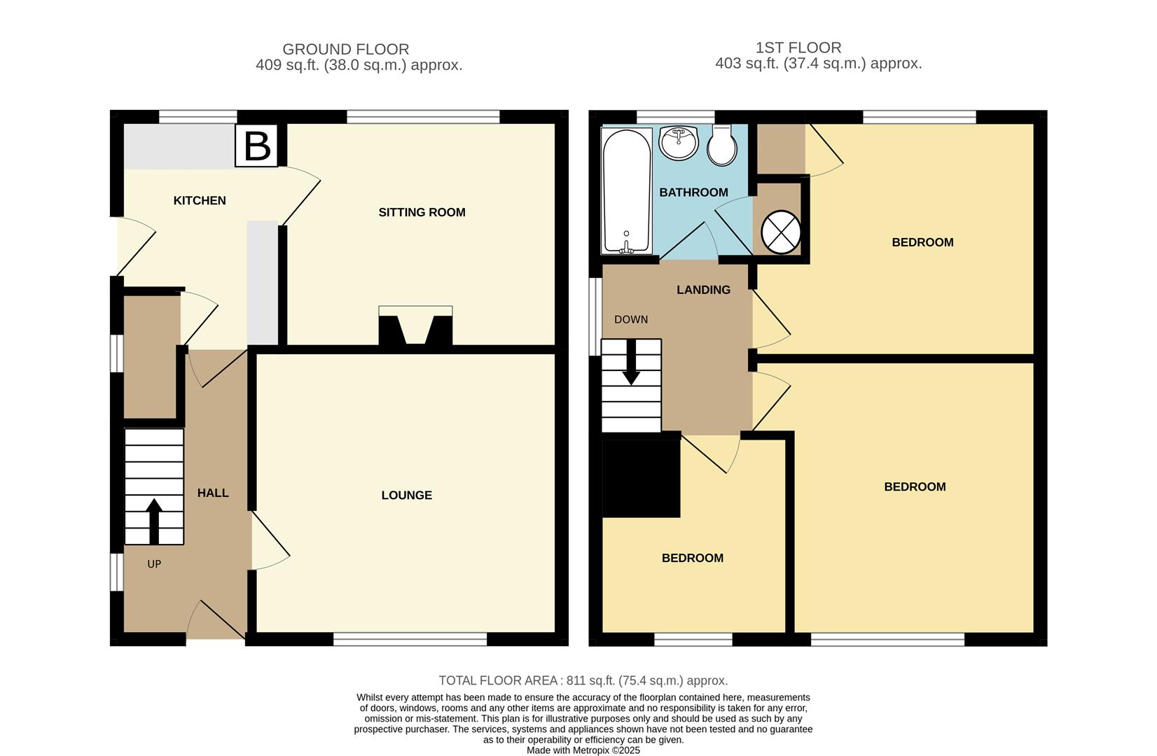 Floorplans For Timbertree Crescent, Cradley Heath