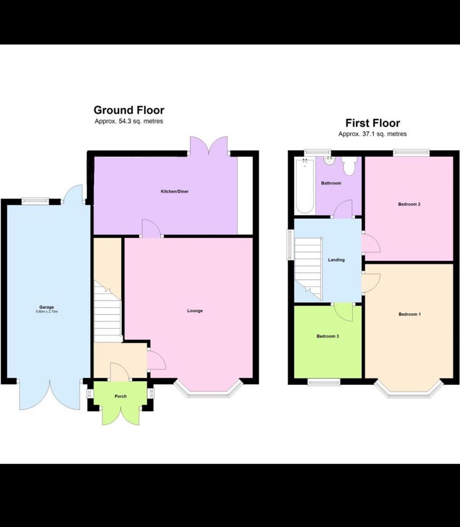 Floorplans For Westbourne Road, Halesowen
