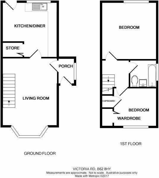 Floorplans For Victoria Road, Halesowen