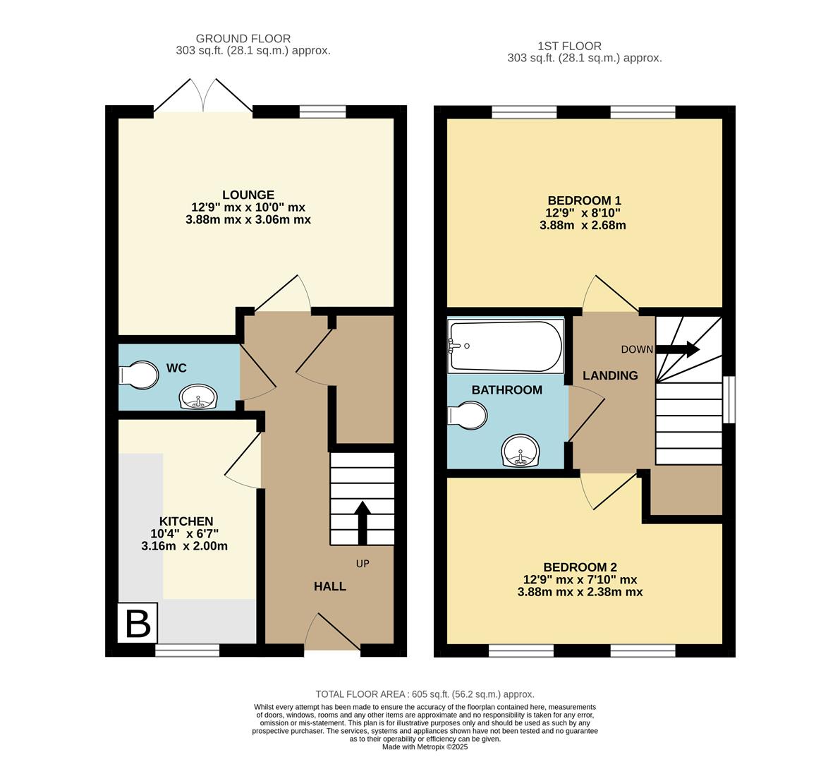 Floorplans For Graingers Lane, Cradley Heath