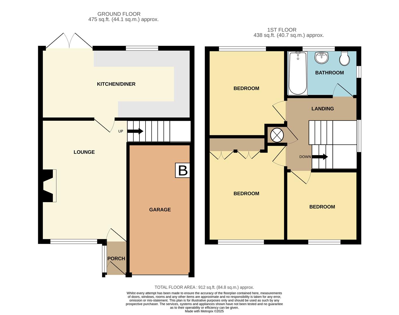 Floorplans For Sidlaw Close, Halesowen