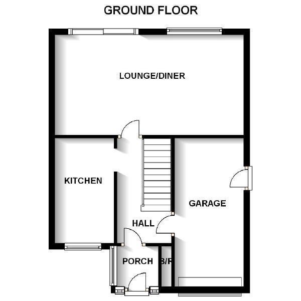Floorplans For Chichester Drive, Quinton, Birmingham