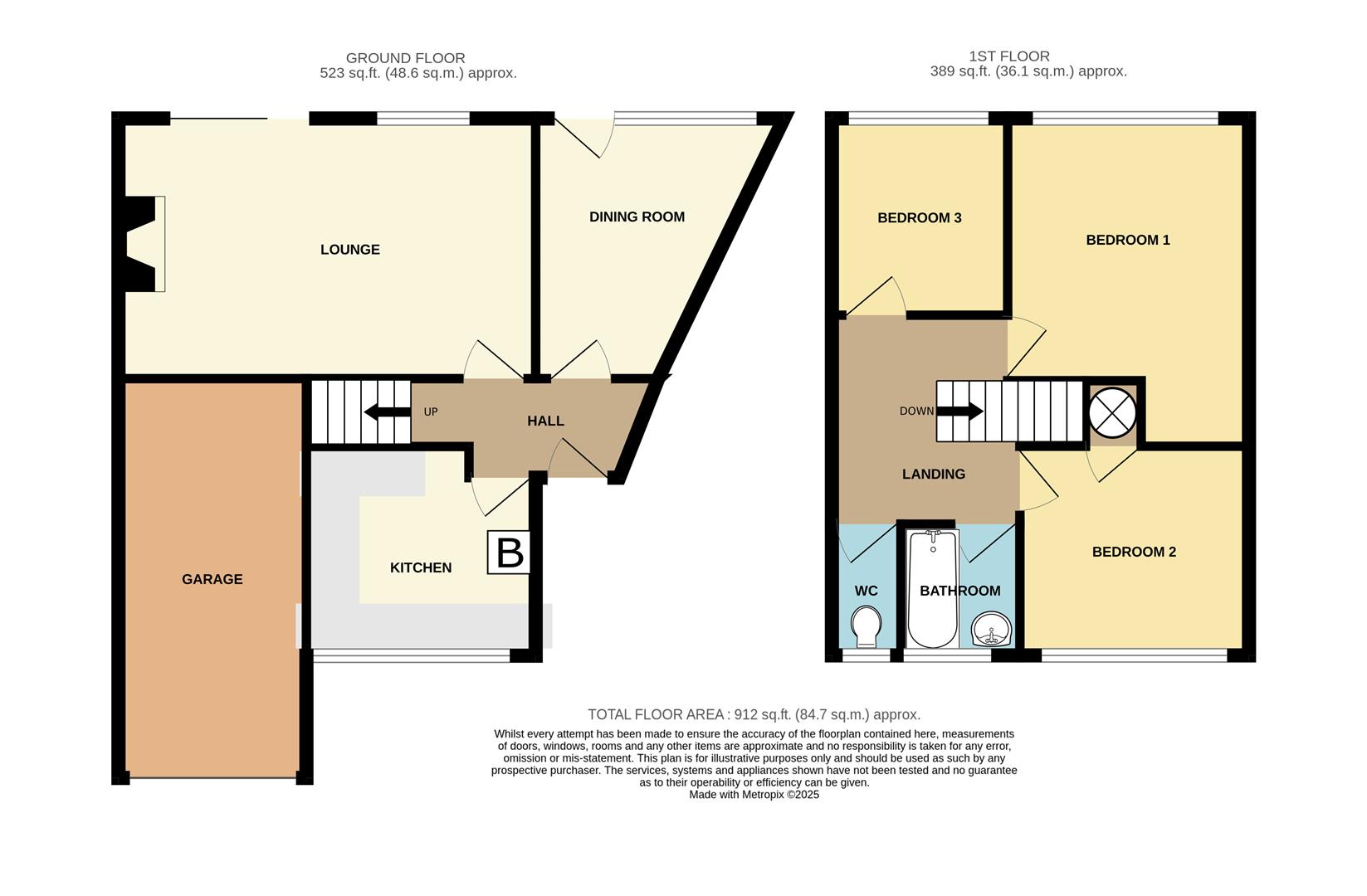Floorplans For Cookley Close, Halesowen
