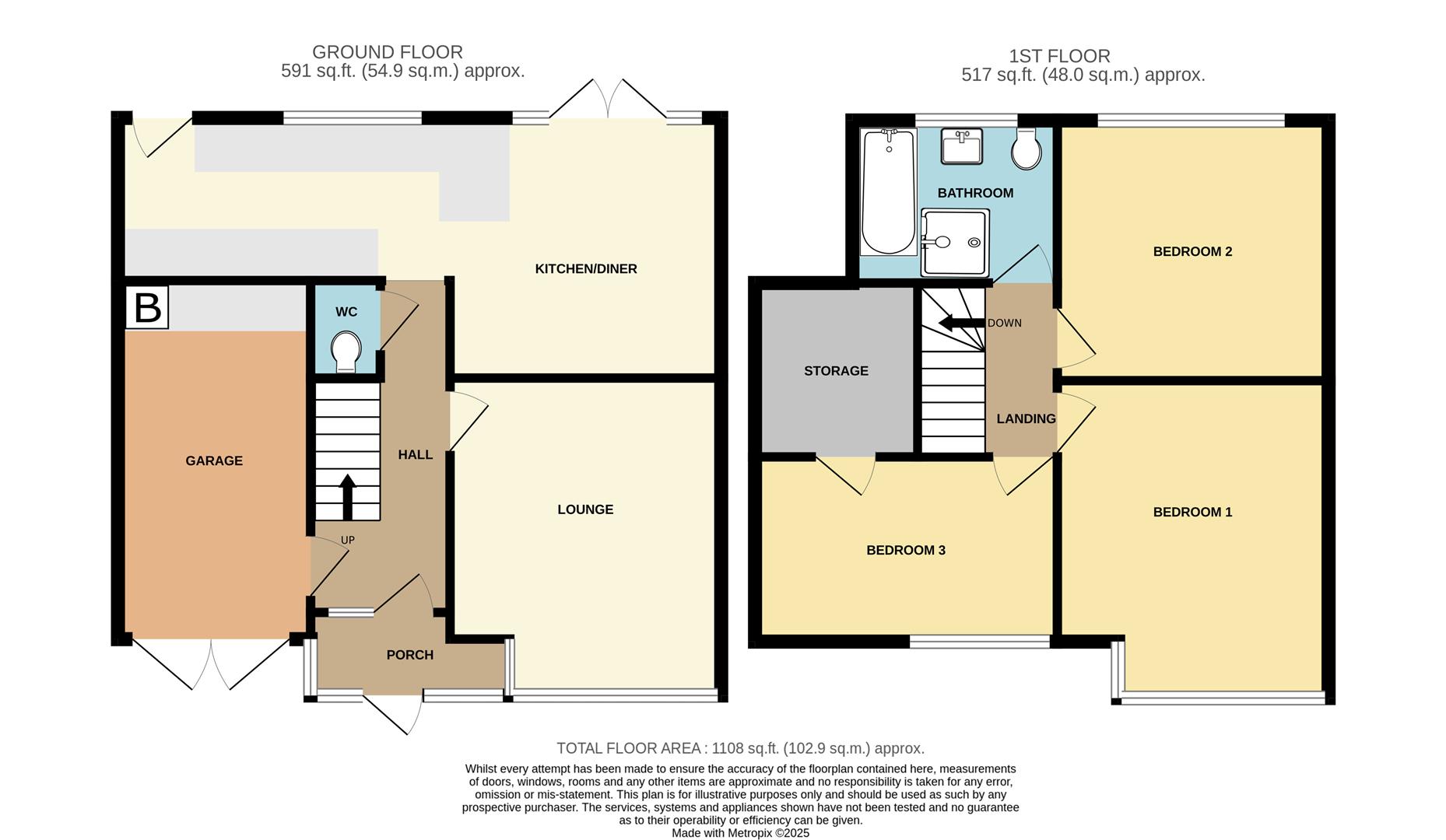 Floorplans For Longmoor Road, Halesowen