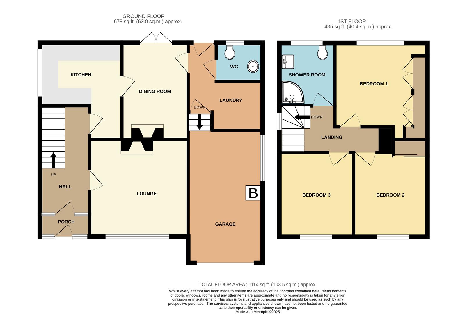 Floorplans For Talbot Street, Halesowen