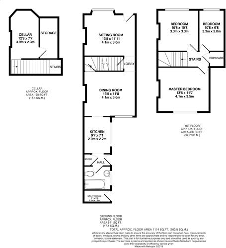 Floorplans For Beecher Street, Halesowen