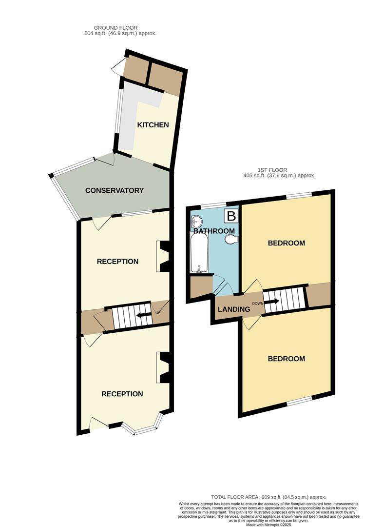 Floorplans For Richmond Street, Halesowen