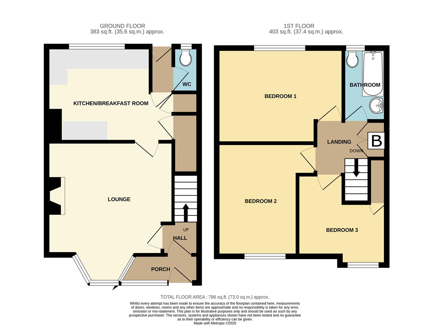 Floorplans For Mansion Crescent, Smethwick