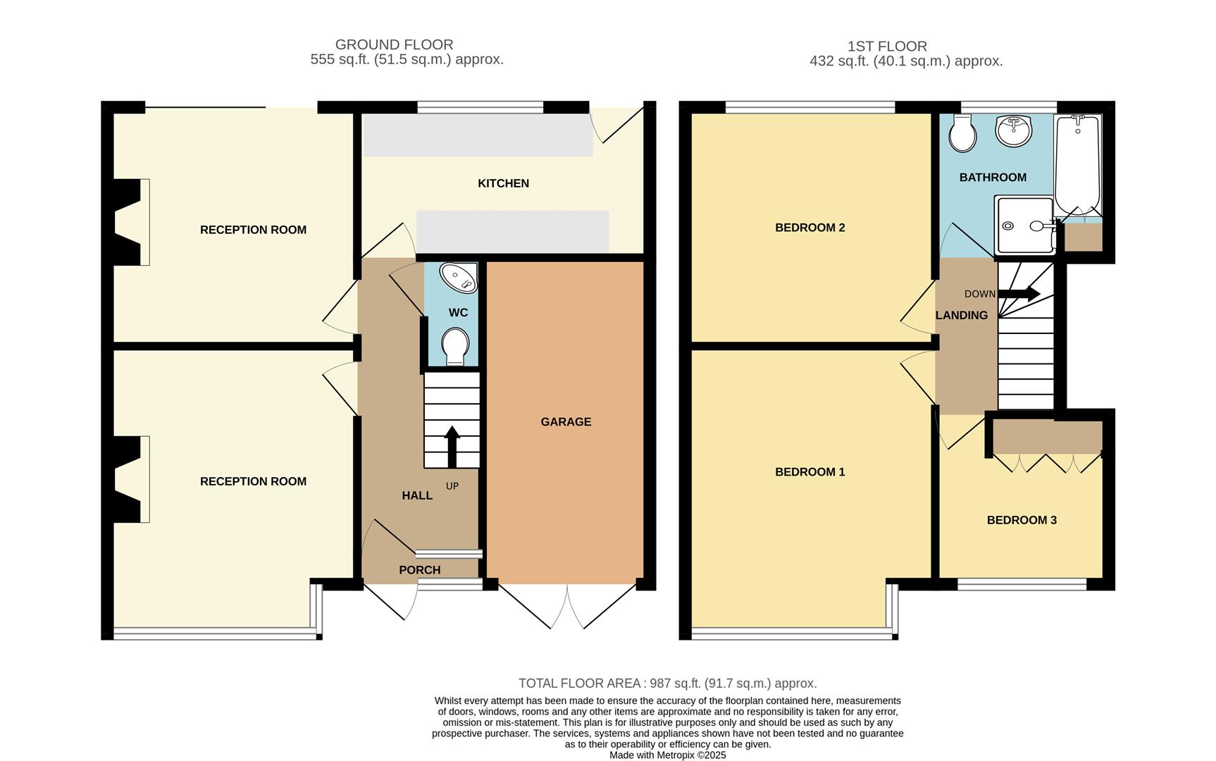 Floorplans For Sandhurst Avenue, Stourbridge