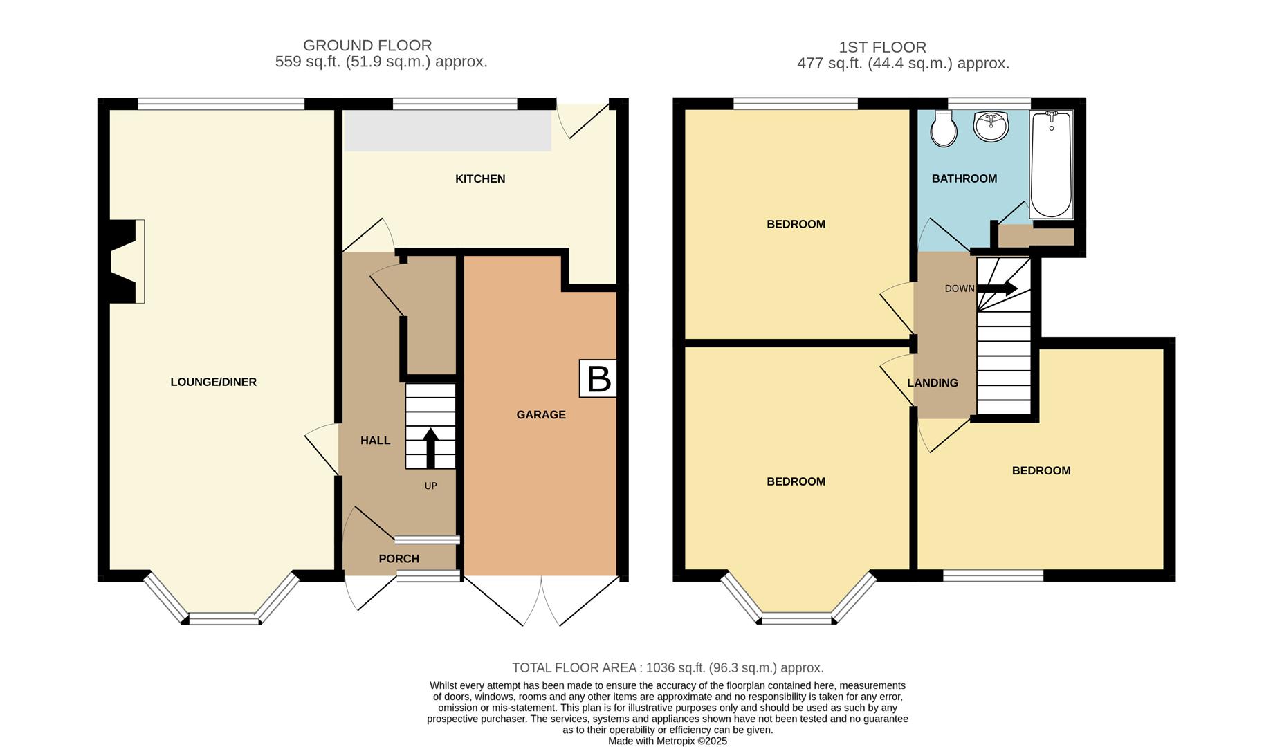 Floorplans For Leebank Road, Halesowen