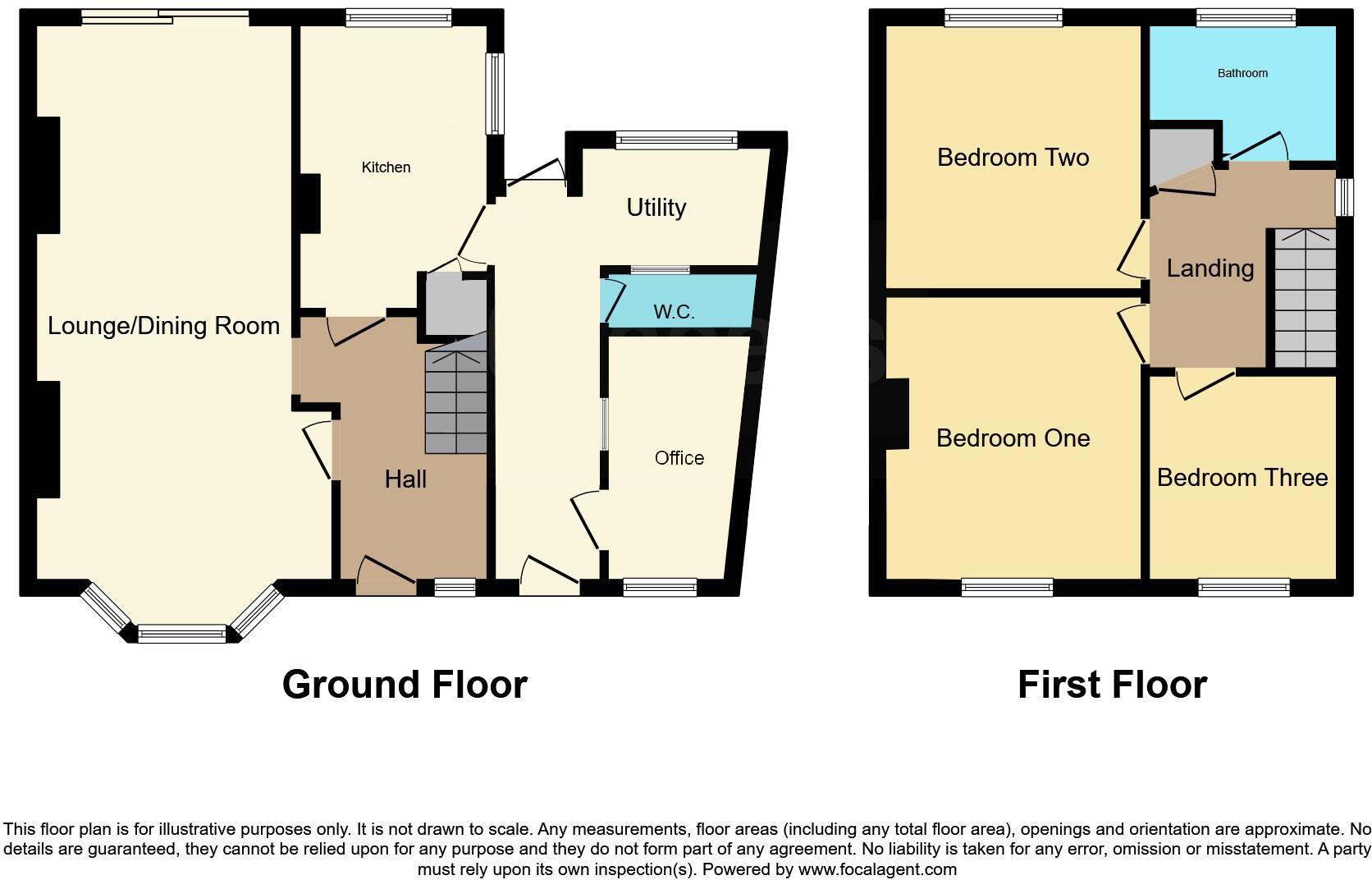 Floorplans For Fatherless Barn Crescent, Halesowen