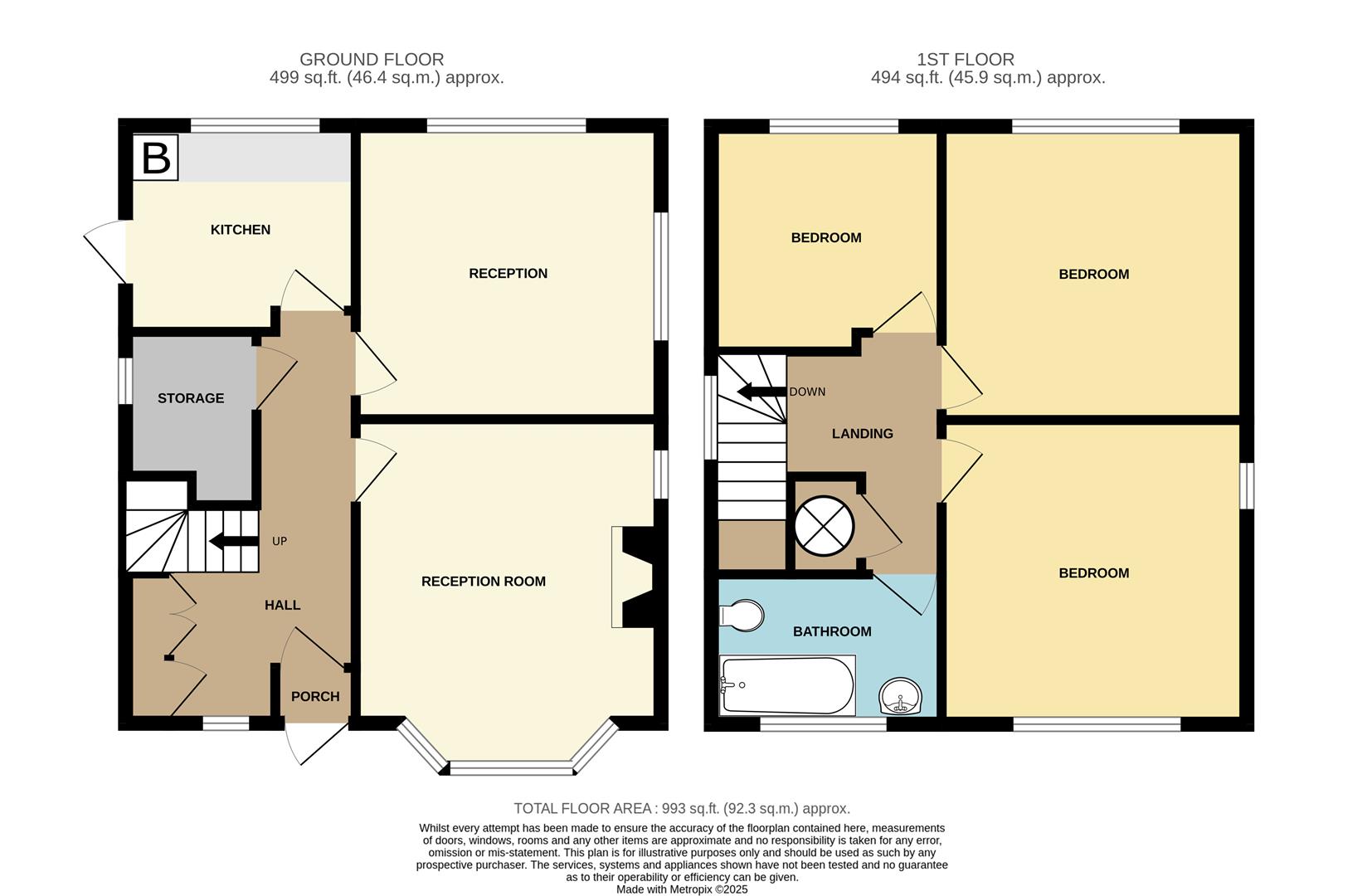 Floorplans For Long Lane, Halesowen