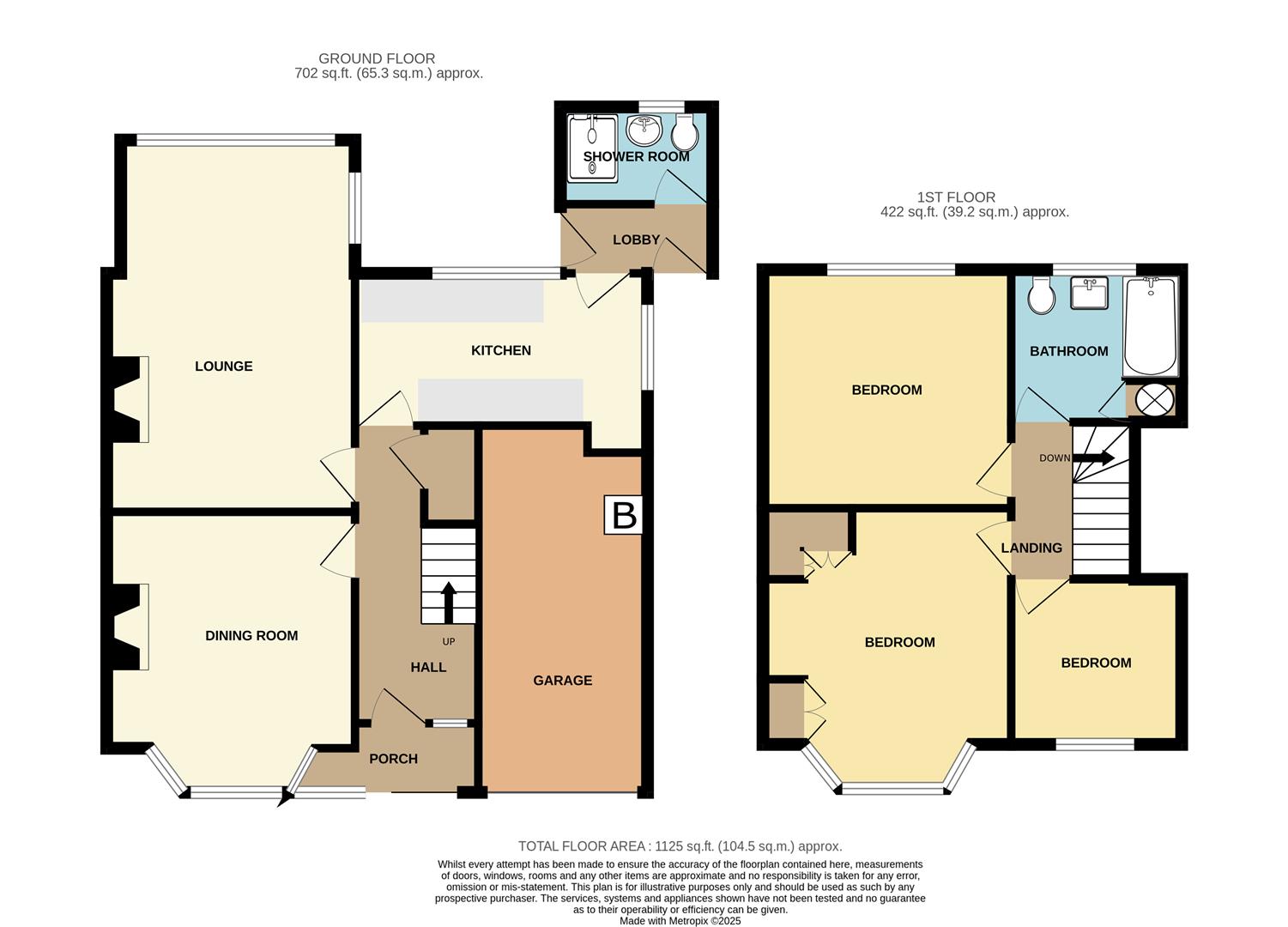 Floorplans For Brookside Close, Halesowen