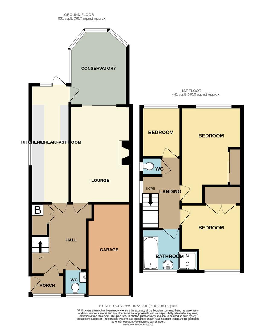 Floorplans For Kenswick Drive, Halesowen