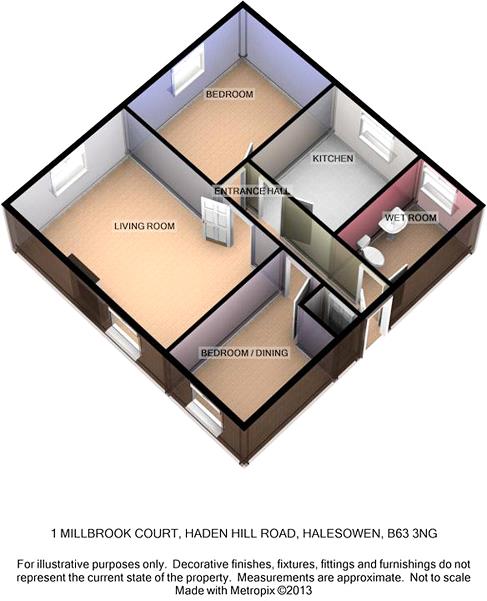 Floorplans For Milbrook Court, Halesowen