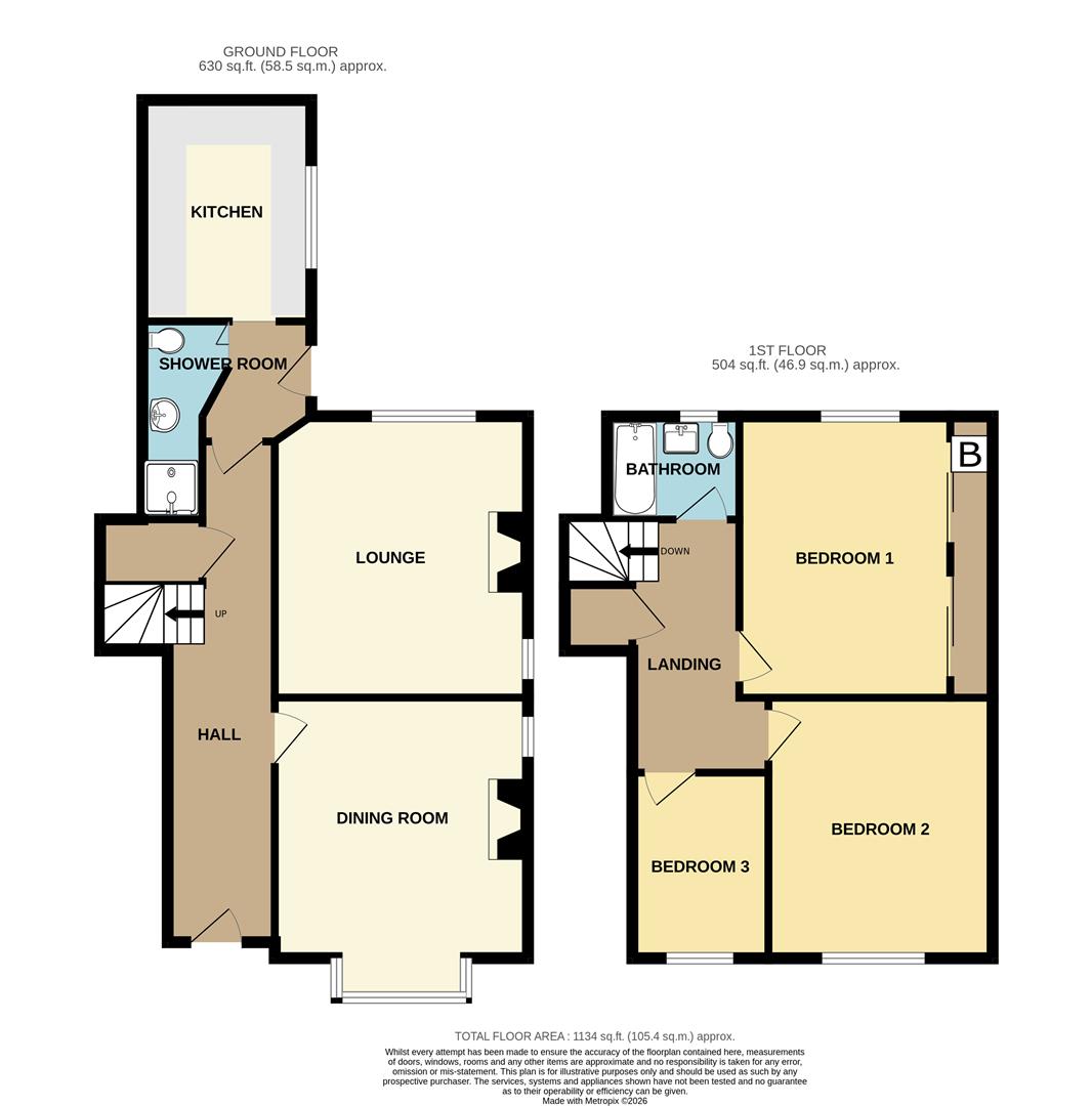 Floorplans For Stourbridge Road, Halesowen