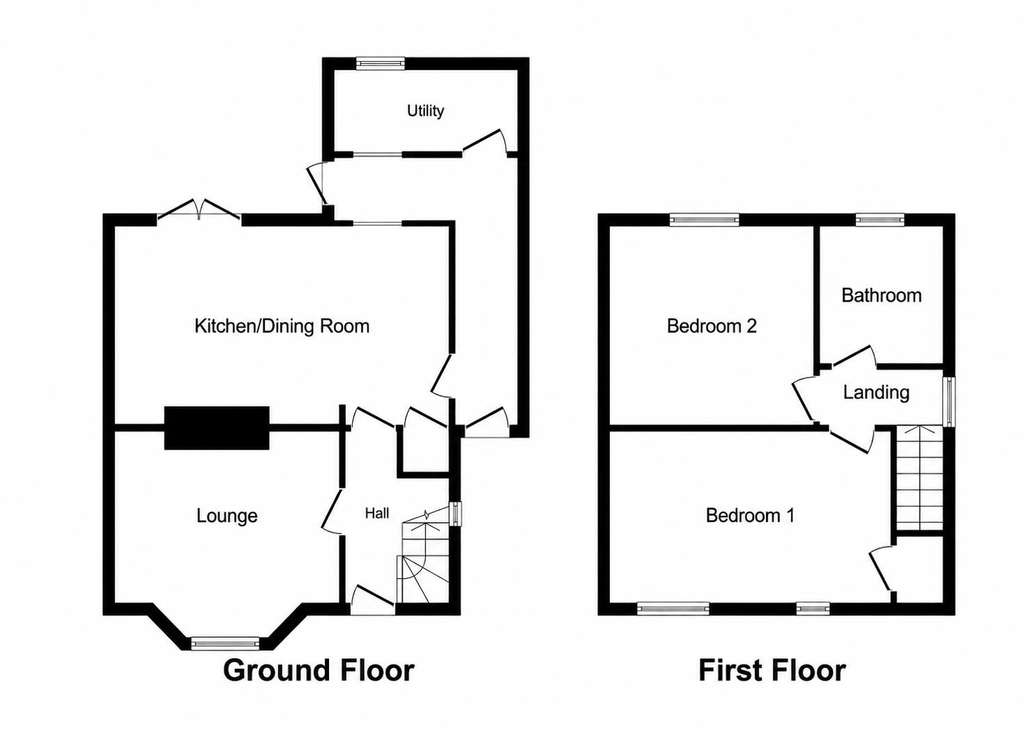 Floorplans For Harvest Road, Rowley Regis