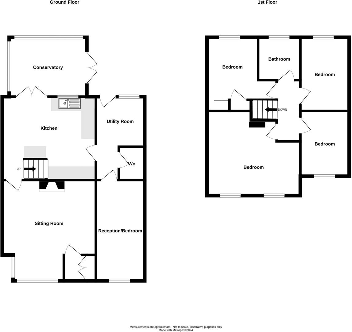 Floorplans For Blake Hall Close, Brierley Hill