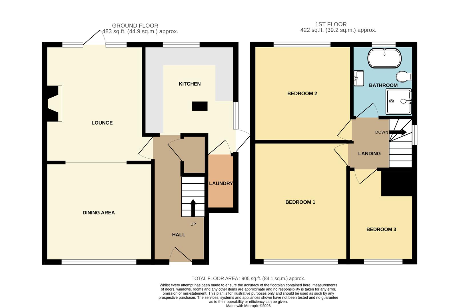 Floorplans For St. Johns Road, Halesowen