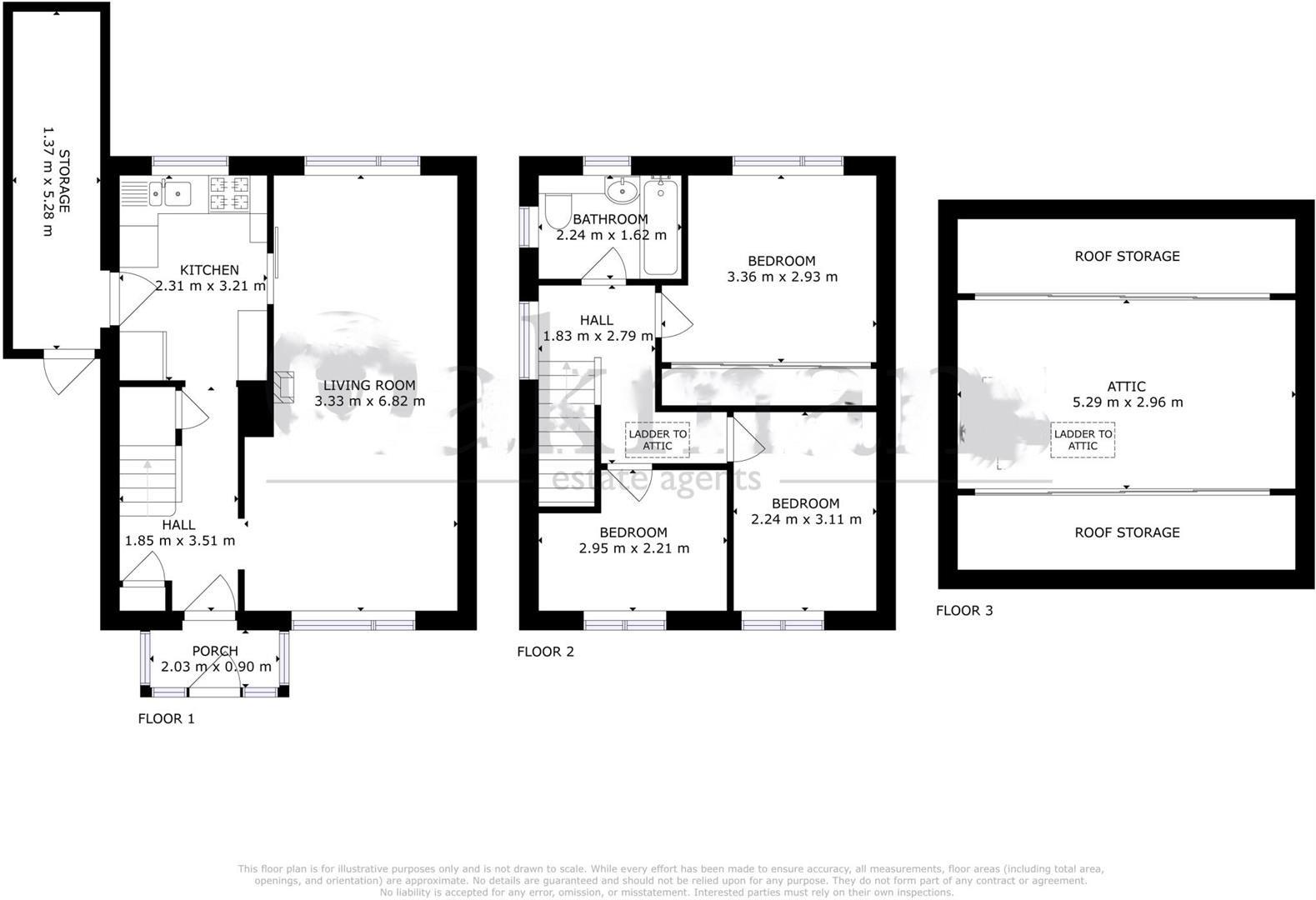 Floorplans For Ludford Road, Birmingham