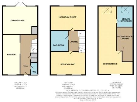 Floorplans For Hollyberry Close, Halesowen