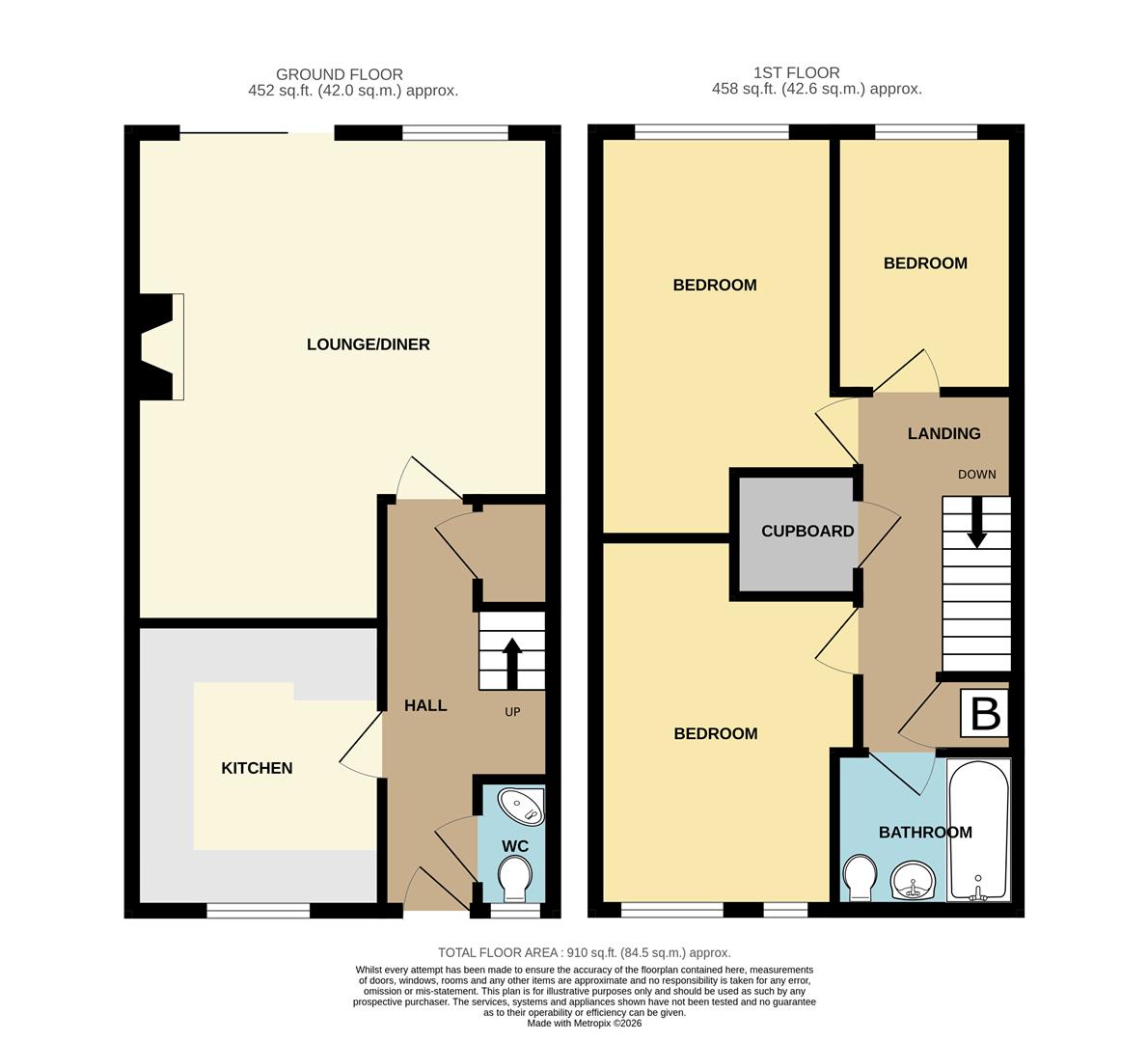 Floorplans For Asquith Drive, Tividale