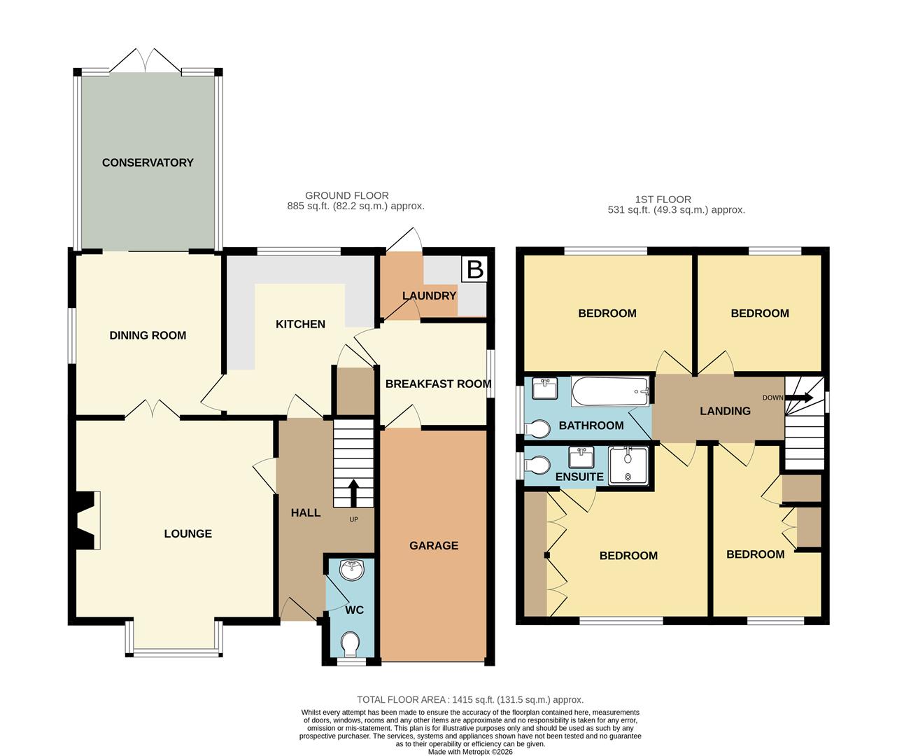 Floorplans For Cloister Drive, Halesowen