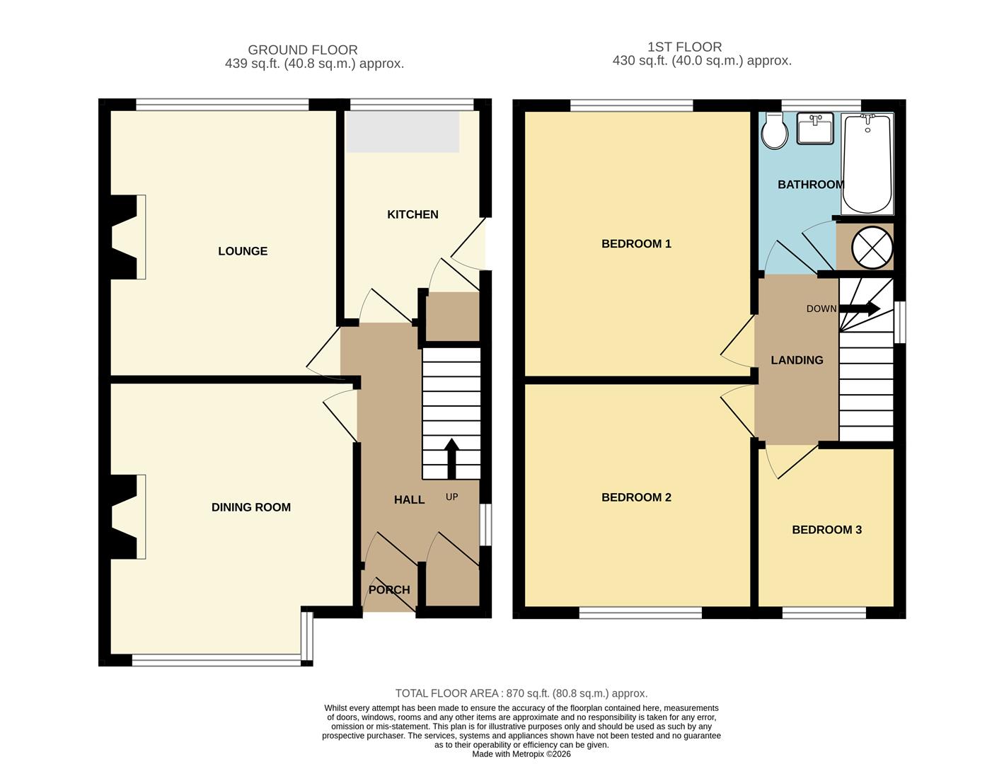 Floorplans For Walton Close, Rowley Regis