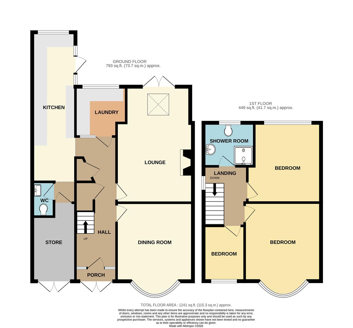 Floorplans For Greenhill Road, Halesowen