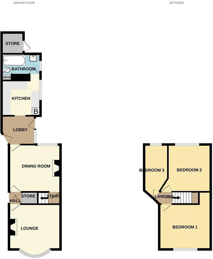Floorplans For Cobham Road, Halesowen