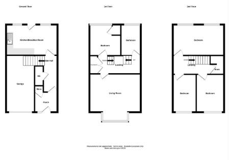 Floorplans For Belbroughton Road, Halesowen